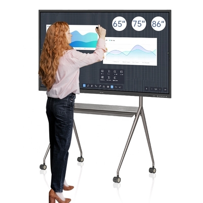 GAOKEview 65/75/85/100/110 Inch Finger Multi-Touch Interactive Whiteboard Electronic Whiteboard Digital Interactive Smart Board