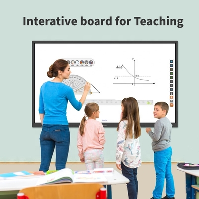 GAOKEview 65/75/85/100/110 Inch Finger Multi-Touch Interactive Whiteboard Electronic Whiteboard Digital Interactive Smart Board
