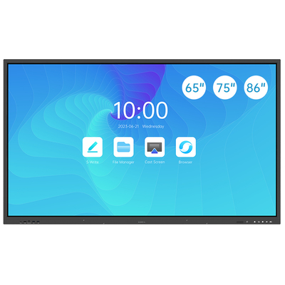 GAOKEview 65/75/85/100/110 Inch Finger Multi-Touch Interactive Whiteboard Electronic Whiteboard Digital Interactive Smart Board