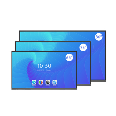 GAOKEview 86 Inch Interactive Flat Panel LCD Monitor Touch Screen Multi Touch with OPS windows System