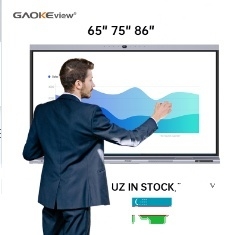 Interactive White Board 86 Inches Uhd 4k 3840 X 2160 Interactive Panel 4000:1 Interactive Panel Smart Board Touch Screen