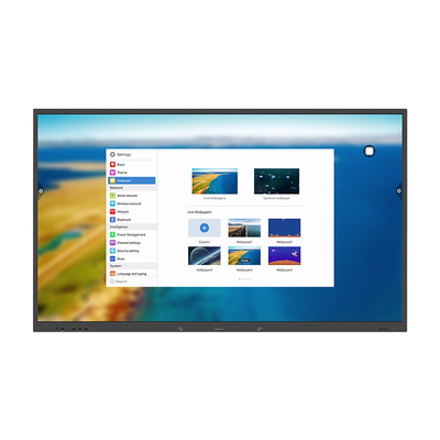 Android 11.0 T982 Motherboard Interactive Whiteboard 75inch Display Support SKD/OEM Order with google Play