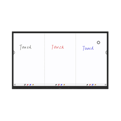 Android 11.0 Interactive Whiteboard 86inch Interactive Display Infrared 20 Touch windows 40 Touch for School and Conference