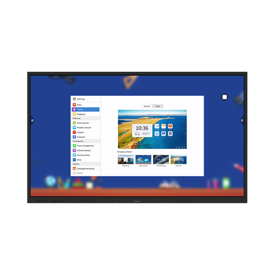 86 Inch Smart Monitor Tou Ch Screen Interactive Board Flat Panel for Office