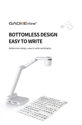 Gaoke A3A4 Mini Document Camera 4K Visualizer School Scanner 13 MP Visual Presenter