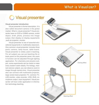 Gaoke A3A4 Mini Document Camera 4K Visualizer School Scanner 13 MP Visual Presenter