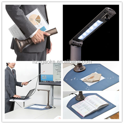 2 MP Portable Scanner Video Presenter Monitor Camera HD Handy Scanner for  Documents Camera Scanner