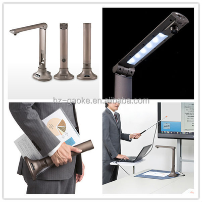 2 MP Portable Scanner Video Presenter Monitor Camera HD Handy Scanner for  Documents Camera Scanner