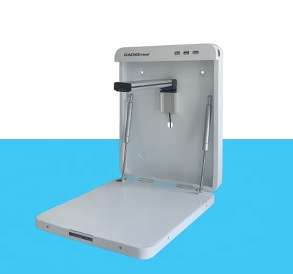 8 Million Pixel High Resolution A4 CMOS Folding Camera  Document Scanner Wall Mounted Visualizer